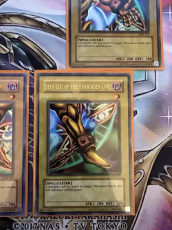 YuGiOh Exodia The Forbidden One Complete Set Original LOB Unlimited Print - Image 5