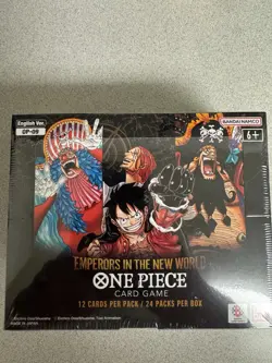 One Piece TCG - OP09 Booster Box Emperors In The New World English Sealed - Image 1