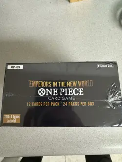 One Piece TCG - OP09 Booster Box Emperors In The New World English Sealed - Image 3