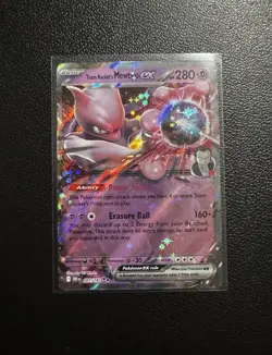 Pokemon TCG Team Rockets Mewtwo EX Double Rare Card 081/182 - Image 1