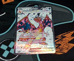 Charizard ex 056 Sv: Scarlet & Violet Promo Card Holo good condition - Image 1