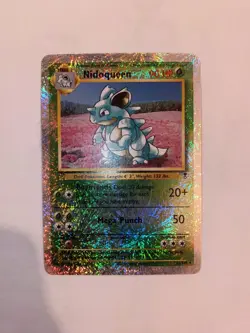 Pokemon Nidoqueen 32/110 Legendary Collection Reverse Holo Rare TCG Card 2002 - Image 1