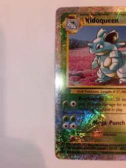 Pokemon Nidoqueen 32/110 Legendary Collection Reverse Holo Rare TCG Card 2002 - Image 2