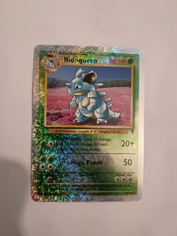 Pokemon Nidoqueen 32/110 Legendary Collection Reverse Holo Rare TCG Card 2002 - Image 4