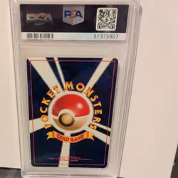 Pokemon PSA 8 NEAR MINT 1997 Raichu Japanese Fossil Holo Rare Card - Image 2