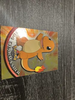 Pokemon Card: 1999 Topps #4 Charmander Holo Card - Image 2