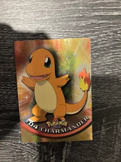 Pokemon Card: 1999 Topps #4 Charmander Holo Card - Image 3