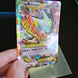 Pokemon TCG M Gengar EX Promo Holo XY166 XY Mega 210 HP Card - Image 3