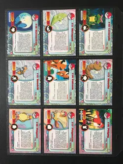 Pokemon Topps cards 1999 TV Animation Edition Series 1 complete set Charizard - Image 4