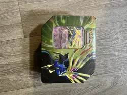Pokemon Azure Legends Tin (Xerneas) SEALED NEW TCG Pokemon Trading Cards Card - Image 1