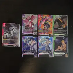 Gundam Card Game English Steel Requiem 66 Cards LR Exia Trans-Am GFreD + Promos - Image 1