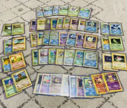 Pokemon WOTC Lot ~ Holos ~ Base ~ 1st Edition ~ Shadowless ~ E Vintage 53 Cards! - Image 1