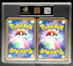 2025 Pokemon TCG Cards JPN. Zekrom EX & Reshiram EX RR RPA 9 (same as PSA 9)2C - Image 2