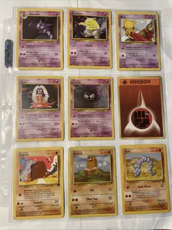 Pokemon Old Card Lot Of 9 Cards VintageU You Get All In Pictures Idk If RareU 7 - Image 1