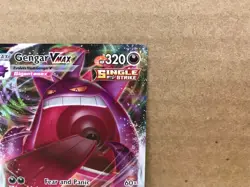 Gengar VMAX 157/264 Swsh08: Fusion Strike Holo Pokemon Card - Image 3