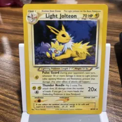 Pokemon Card - Light Jolteon Neo Destiny 48/105 Uncommon Non Holo - Image 1