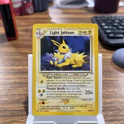 Pokemon Card - Light Jolteon Neo Destiny 48/105 Uncommon Non Holo - Image 3