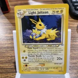 Pokemon Card - Light Jolteon Neo Destiny 48/105 Uncommon Non Holo - Image 5