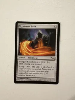 Nightmare Lash (Mirrodin) - Moderately Played (MP) - Magic the Gathering - MTG - Image 1