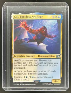 2025 Magic MTG Final Fantasy Cid Timeless Artificer Uncommon #0409 - Image 1