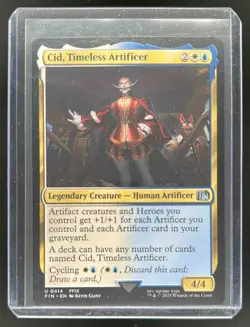 2025 Magic MTG Final Fantasy Cid Timeless Artificer Uncommon #0414 - Image 1