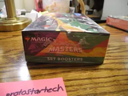 Magic The Gathering Commander Masters Set Booster Box - 24 Set Boosters SEALED 195166216805 - Image 2