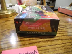 Magic The Gathering Commander Masters Set Booster Box - 24 Set Boosters SEALED 195166216805 - Image 3