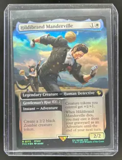 2025 Magic MTG Final Fantasy Hildibrand Manderville Foil Rare #0173 - Image 1