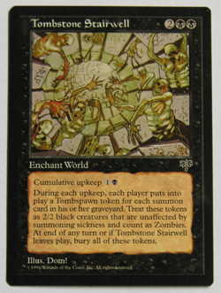 Tombstone Stairwell - Mirage 1996 Near MINT Mtg Magic The Gathering - Image 1