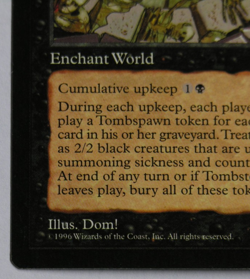 Tombstone Stairwell - Mirage 1996 Near MINT Mtg Magic The Gathering - Image 4