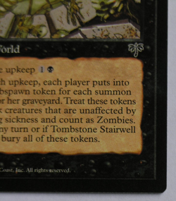 Tombstone Stairwell - Mirage 1996 Near MINT Mtg Magic The Gathering - Image 5