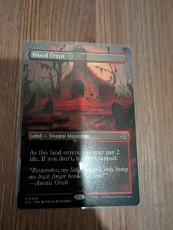 MTG Magic the Gathering Blood Crypt (Borderless) Lorwyn Eclipsed Regular 349 - Image 1