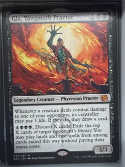 Gix, Yawgmoth Praetor ~ The Brothers' War [ Excellent ] [ Magic MTG ] - Image 1
