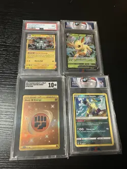 Pokemon TCG 4 Slabs Leafeon V 13/159 PSA 9 Stamped Magneton Promo 153 Sneasler - Image 2
