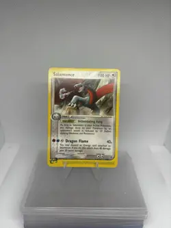 Pokemon TCG Salamence EX Dragon Card 19/97 Regular Rare, Mint Condition - Image 1