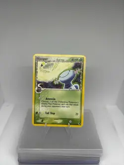 Pokemon TCG Wooper Delta EX Dragon Frontiers Card 71/101 Regular Common - Image 1