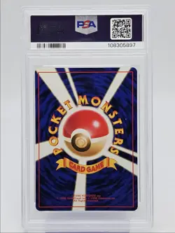 DITTO 1997 POKEMON JAPANESE FOSSIL HOLO RARE #132 PSA 9 Q0004 - Image 2
