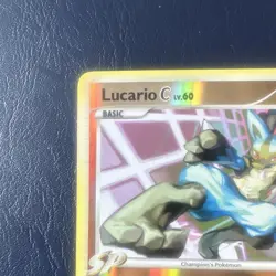 MP Pokemon Lucario C Supreme Victors Reverse Holo Rare Card 31/147 - Image 3