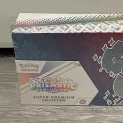 Pokemon Prismatic Evolutions Super Premium Collection SPC Factory Sealed - Image 2