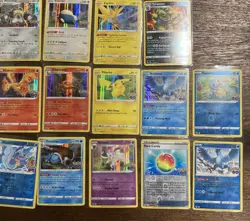 Pokemon Go TCG Holo/Reverse Holo lot of 26 No Dupes! Pikachu Charizard and More! - Image 4