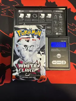 22.84g Heavy - Pokemon TCG S&V - White Flare Booster Pack! Semi GOD U - Image 1