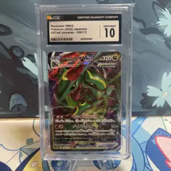 Pokemon Rayquaza VMAX | 108/172 | Japanese | VSTAR Universe | Full Art | CGC 10 - Image 1
