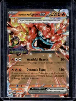 2024 Pokemon Twilight Masquerade Hearthflame Mask Ogerponex Promos #040/167 - Image 1