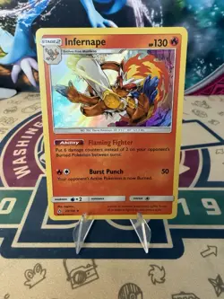 Pokemon Infernape 23/156 Ultra Prism Holo Rare - Image 1