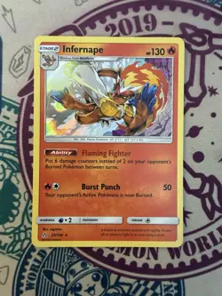 Pokemon Infernape 23/156 Ultra Prism Holo Rare - Image 3