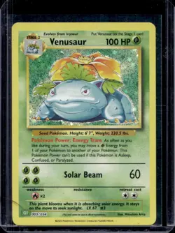 2023 Pokemon Classic Collection Venusaur & Lugia ex Deck #003/034 - Image 1