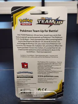 Pokemon Sun & Moon Team Up Mimikyu Blister - HD Swirl Promo - Celebi & Venusaur - Image 3