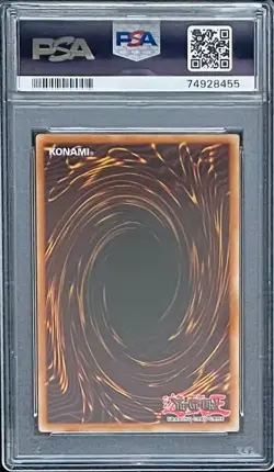 2018 YUGIOH 1ST ED. BLUE-EYES CHAOS MA DRAGON LD WHITE DRAGON ABYSS #EN000 PSA 9 - Image 2