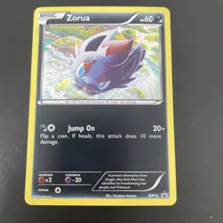 Zorua BW12 Holo Promo Pokemon Card - Image 1