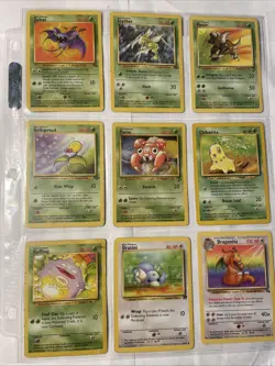 Pokemon Old Card Lot Of 9 Cards VintageU You Get All In Pictures Idk If RareU 8 - Image 1